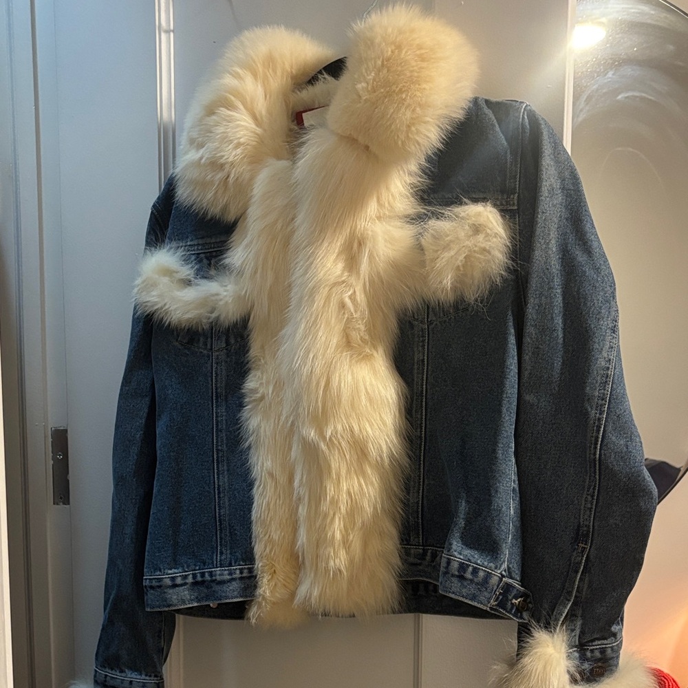Jean Fur Jacket